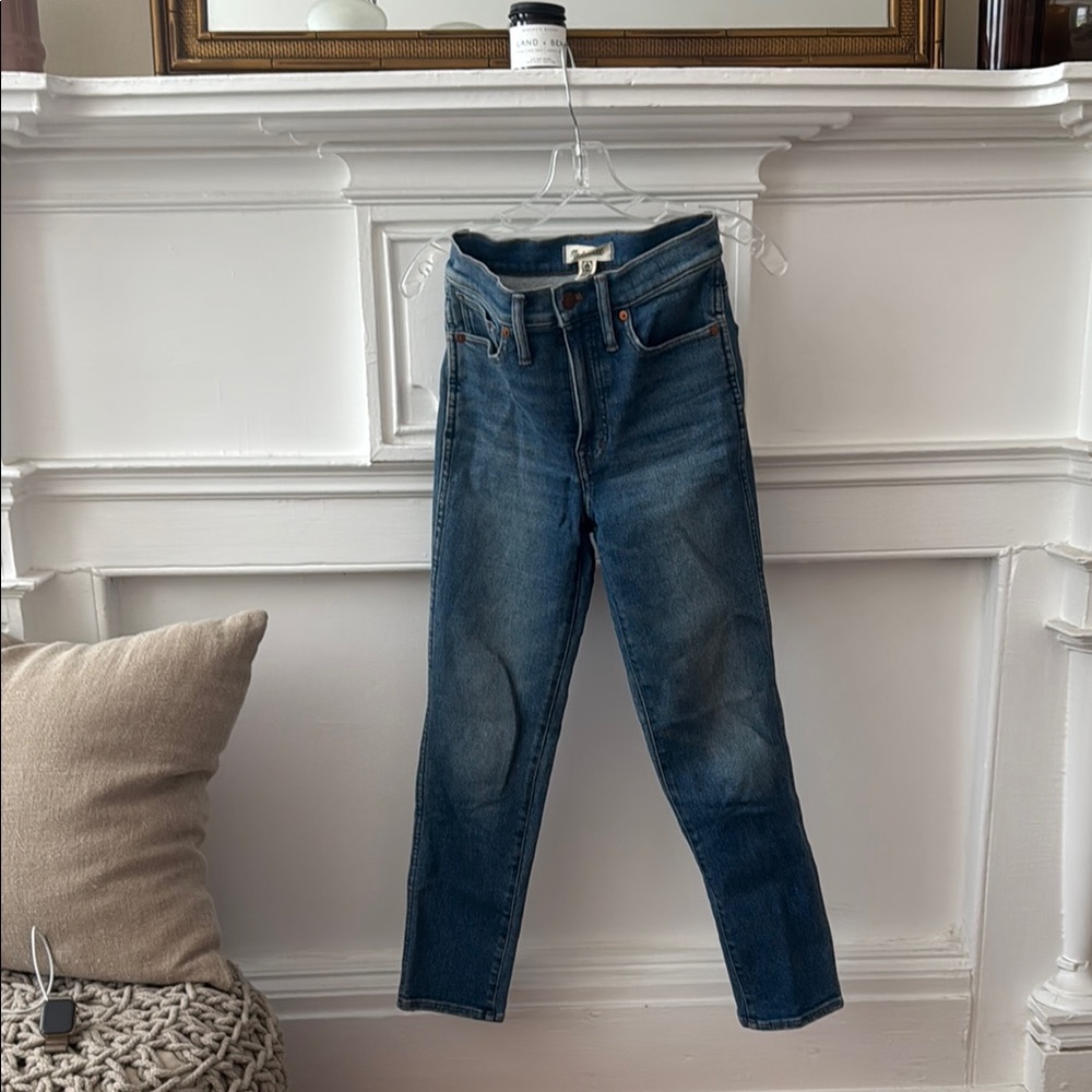 Madewell stovepipe Jeans size 24